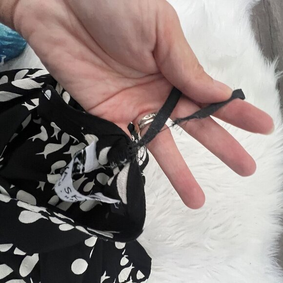 Ava Sky Hawaii Womens Large Black Fish Print One Shoulder Maxi Dress - Picture 12 of 12